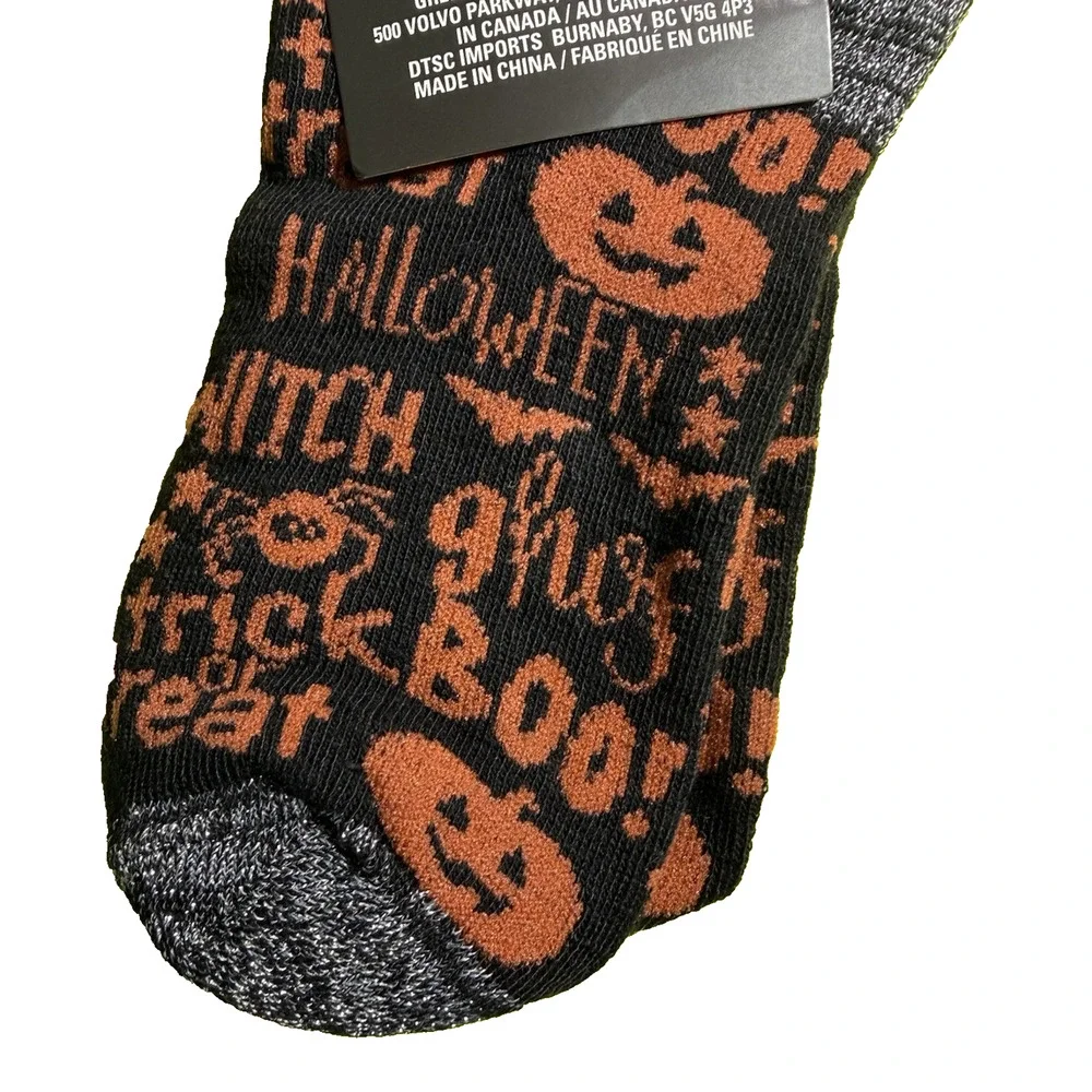 Halloween Low Cut Socks Socquettes Multicolor Size 5-9